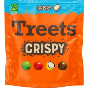 Treets kulki ryżowe oblane czekoladą w chrupiącej skorupce 255 g