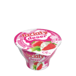 Deser na bazie maślanki o smaku truskawki ze śmietanką Łaciete 170 g