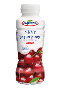 Jogurt pitny Skyr wiśnia Piątnica 330 ml