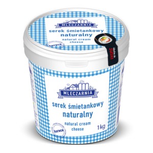 Serek śmietankowy Mleczarnia 1 kg wiaderko