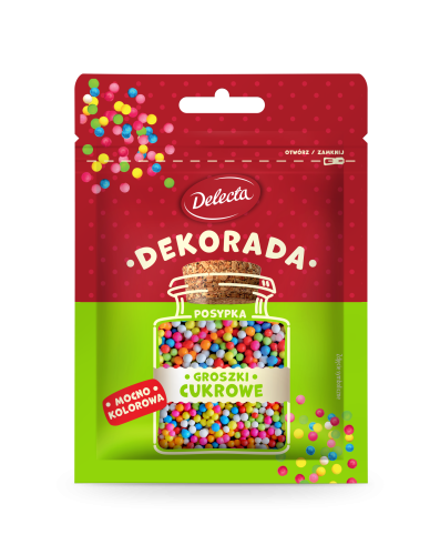 Delecta Decorada Groszki cukrowe 35 g 1291470.png