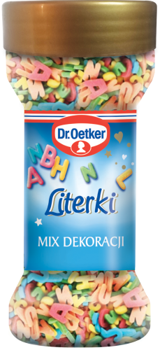Dr. Oetker Literki - dekoracje cukrowe 40 g 1285969.png