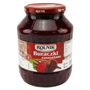 Buraczki zasmażane 1,7 l/ 1,68 kg Rolnik