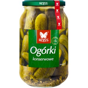 Ogórki konserwowe Motyl 860 g (900 ml)