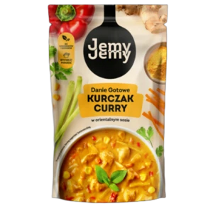 JemyJemy Danie gotowe Kurczak curry w orientalnym sosie 360 g