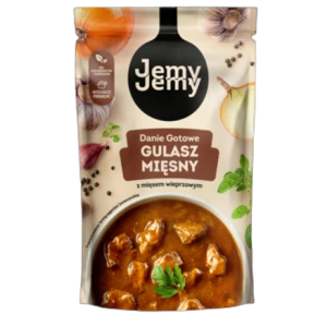 JemyJemy Danie gotowe Gulasz mięsny z mięsem wieprzowym 360 g
