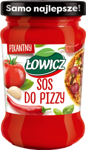 Łowicz sos do pizzy pikantny 180 g