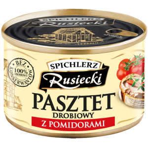 Spichlerz Rusiecki Pasztet drobiowy z pomidorami 160 g