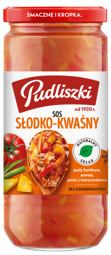 Pudliszki Sos Słodko-Kwaśny 480 g 1304406.png