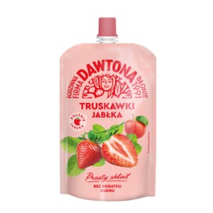 Dawtona Mus jabłkowo-truskawkowy 180 g