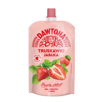 Dawtona Mus jabłkowo-truskawkowy 180 g 432233_0_1746743959683.jpg