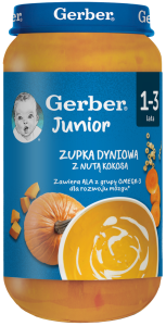 Gerber Zupka Dyniowa z nutą kokosa 250 g
