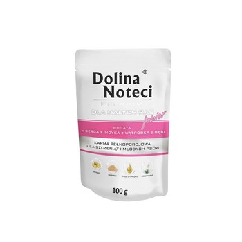 Dolina Noteci Premium Mokra karma dla Juniora serca z indyka saszetka 100 g 132778_0_1746737750084.jpg