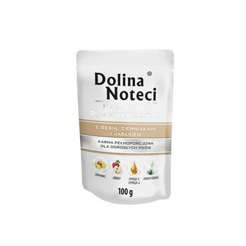 Dolina Noteci Premium Mokra karma dla psów małych ras z gęsiną saszetka 100 g 386020_0_1746743089761.jpg
