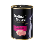 Dolina Noteci Premium Mokra karma Junior dla kota puszka indyk 400 g