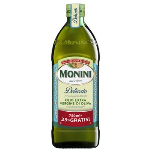 Monini Oliwa z oliwek Extra Vergine Delicato 750 ml + 33%