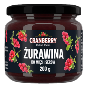 Cranberry Polish Farm Żurawina do mięs i serów 200 g