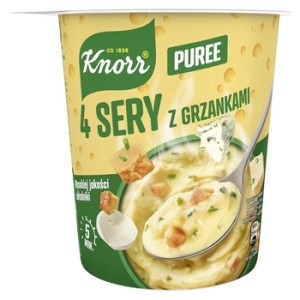 Knorr Puree 4 sery z grzankami 50 g