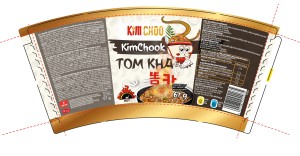 KIM CHOO TOM KHA - zupa błyskawiczna z nudlami o smaku krewetki z trawą cytrynową 67 g