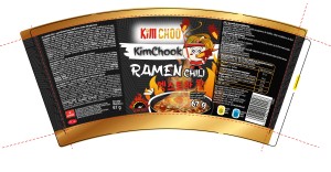 KIM CHOO RAMEN CHILI - Zupa błyskawiczna z nudlami o smaku chili (pikantna) 67 g