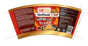 KIM CHOO UDON CHILI-danie błyskawiczne z nudlami o smaku chili 85 g
