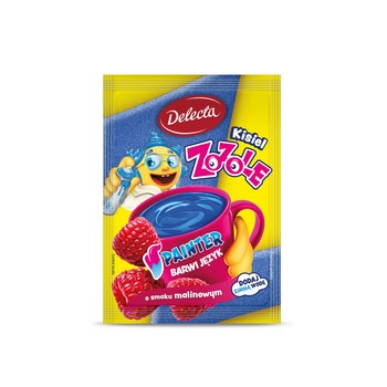 Delecta Kisiel Zozole Painter o smaku malinowym 30 g 87692_0_1746736774878.jpg