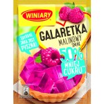 WINIARY Galaretka o smaku malinowym 50% mniej cukru 39 g