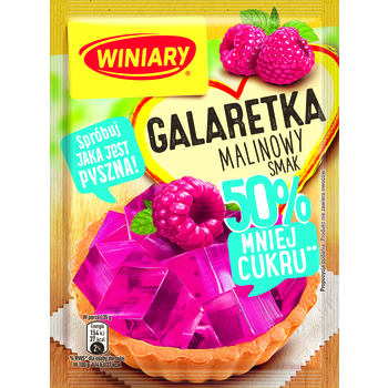 WINIARY Galaretka o smaku malinowym 50% mniej cukru 39 g 329664_0_1746741950087.jpg