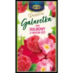 Kruger Desseria Galaretka smak malinowy z kwiatem róży 75 g