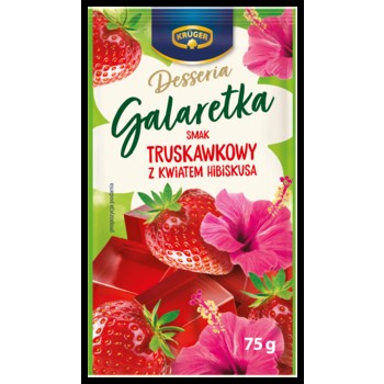 Kruger Desseria Galaretka smak truskawkowy z kwiatem hibiskusa 75 g 405053_0_1746743465609.jpg