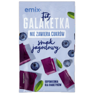 Galaretka FIT (bez cukru) jagodowa emix 25 g