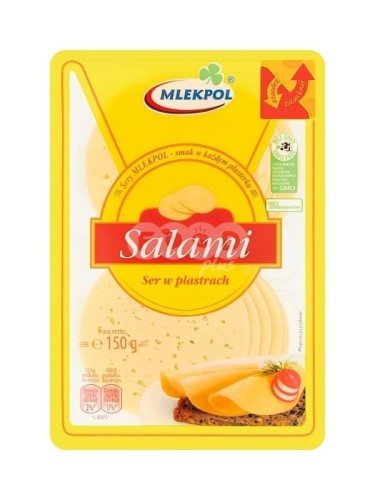 Ser żółty plastry Salami Mlekpol 150 g 5900820005726_Mlekpol_Ser_Salami_w_plastrach_150g.jpg