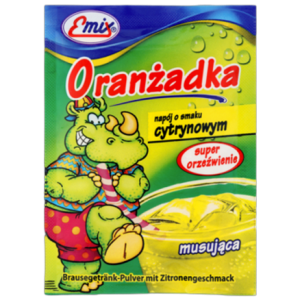 Oranżadka musująca smak cytrynowy emix 16 g