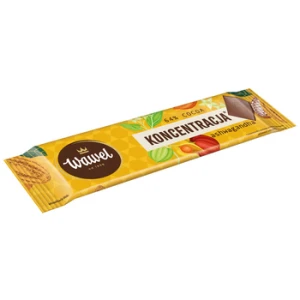 Wawel Miniczekolada funkcjonalna KONCENTRACJA - Gorzka 64% cocoa z ashwagandhą 20 g