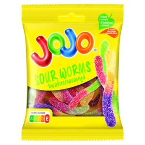 JOJO Żelki Sour Worm 80 g