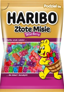Żelki Haribo Złote Misie Wildberry 175 g