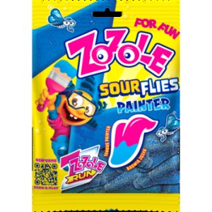 Żelki Zozole Kwaśne Muchy 75 g