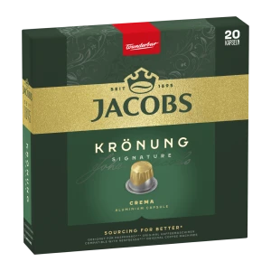 Jacobs Kronung Crema kawa mielona w kapsułkach 20 sztuk