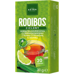 ASTRA ROOIBOS zielony z trawą cytrynową i limonką 20 torebek ekspresowa
