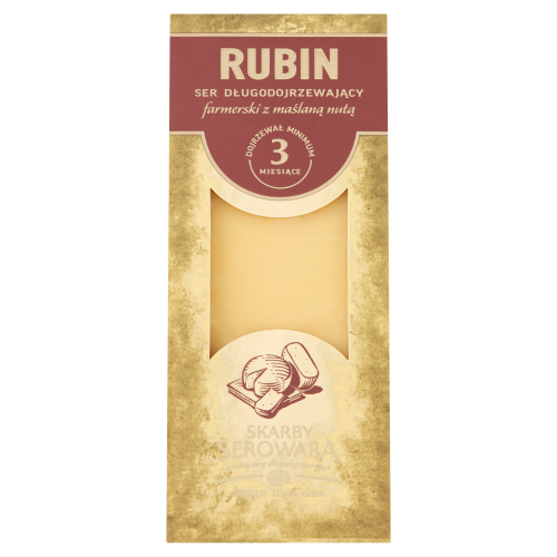 Ser twardy Rubin Skarby Serowara 180 g 9558dcf344c1bb14eb97ce2127d7.png