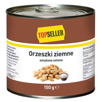 TOPSELLER Orzeszki ziemne smażone solone 150 g 264450_0_1746740506644.jpg