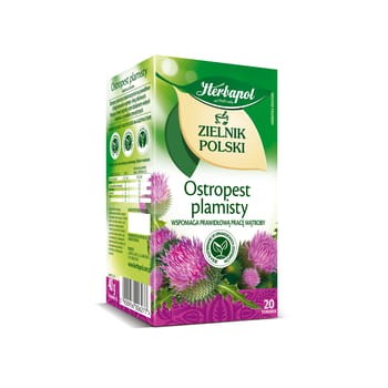Herbatka ziołowa ostropest plamisty Zielnik Polski 20 torebek 40 g 111.jpg