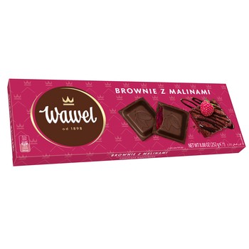 Wawel Czekolada Brownie z malinami 252 g 311871_0_1746741537126.jpg