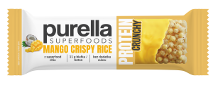 Purella Protein Mango Crispy Rice 45 g