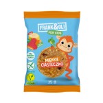 Frank & Oli Miękkie ciasteczko For Kids z bananem i truskawką 35 g