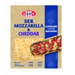 Mlekovita Ser mozzarella & cheddar wiórki 200 g