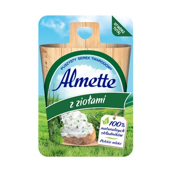 Almette mini puszysty serek twarogowy z ziołami 4x30 g 239959_0_1746739963694.jpg
