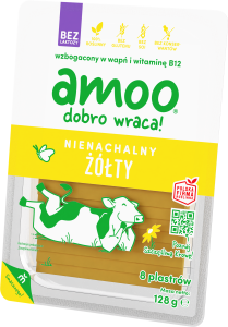 Amoo ser nienachalny żółty 128 g