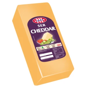 Mlekovita Ser Cheddar dojrzewający blok ok. 2 kg barwiony