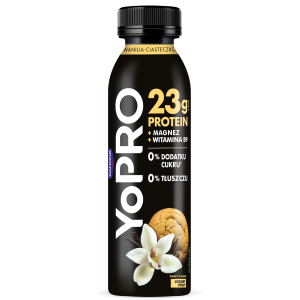 Danone YoPRO Jogurt pitny wanilia - ciasteczko 270 g